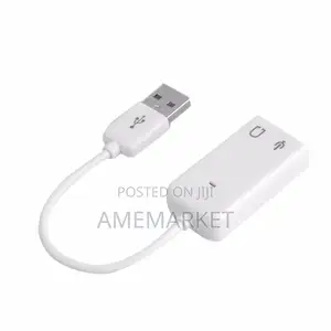 External USB Audio Sound Card Adaptor 3D Virtual 7.1 Channel