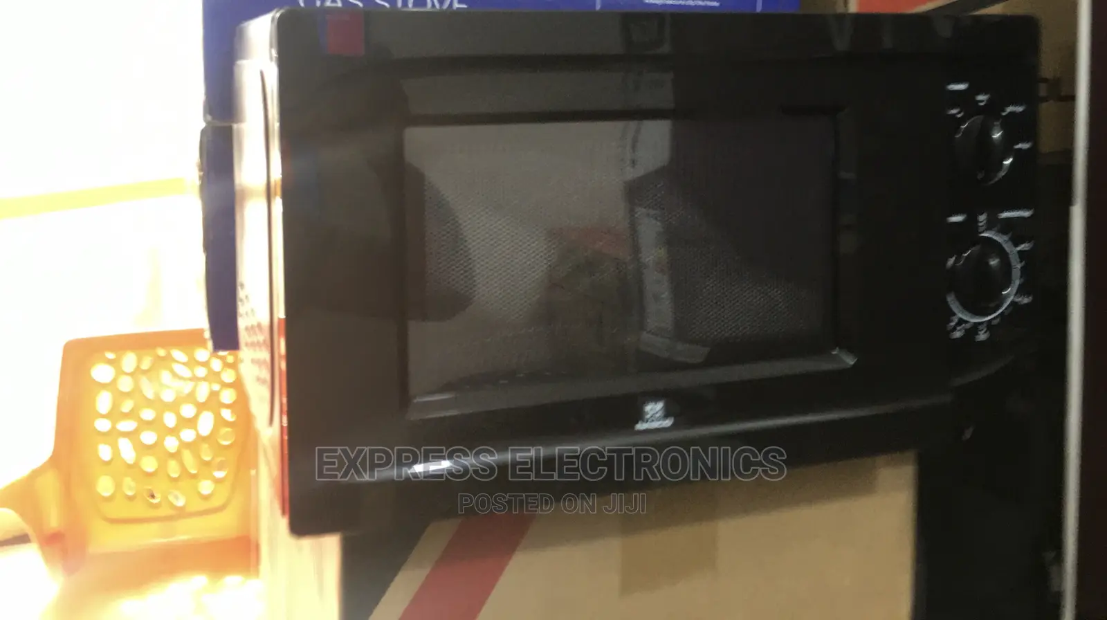 Eco Friendly Microwave Oven (Black) Nasco Led Lamp