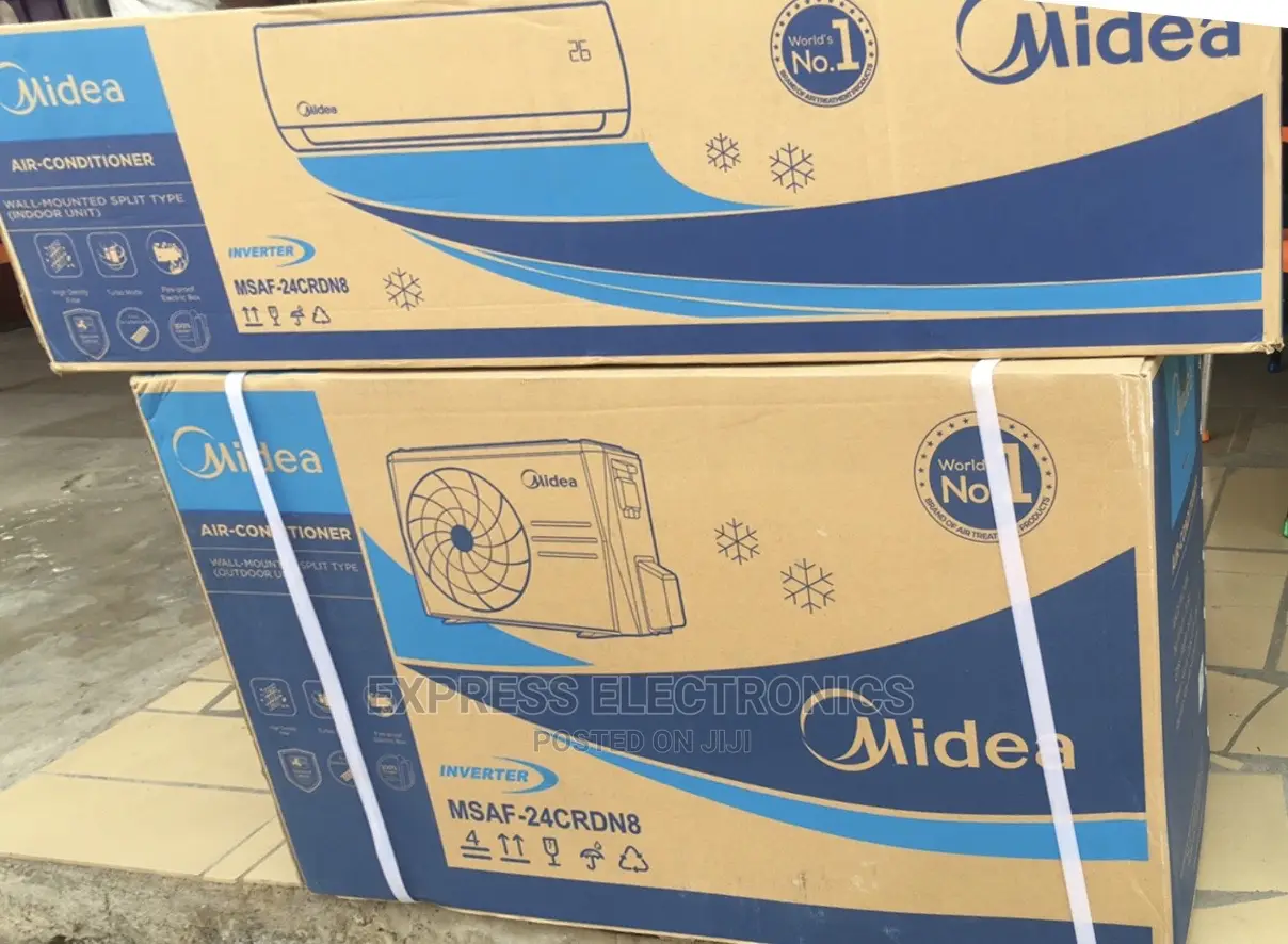 R410 Authentic Midea 1.5hp Eco System MSAF-12CRN1 Split