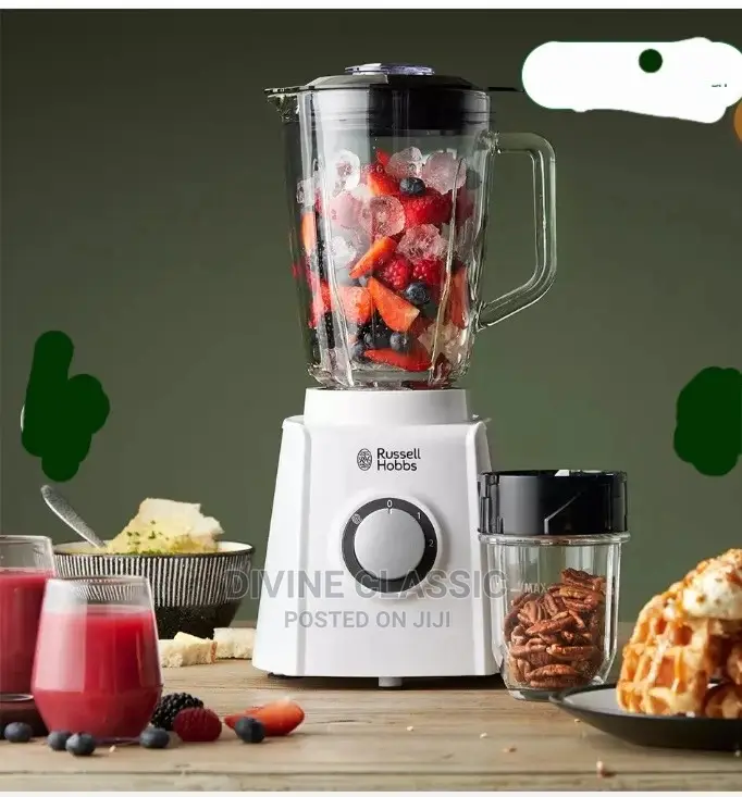 Russell Hobbs Glass Jug Blender and Grinder Set