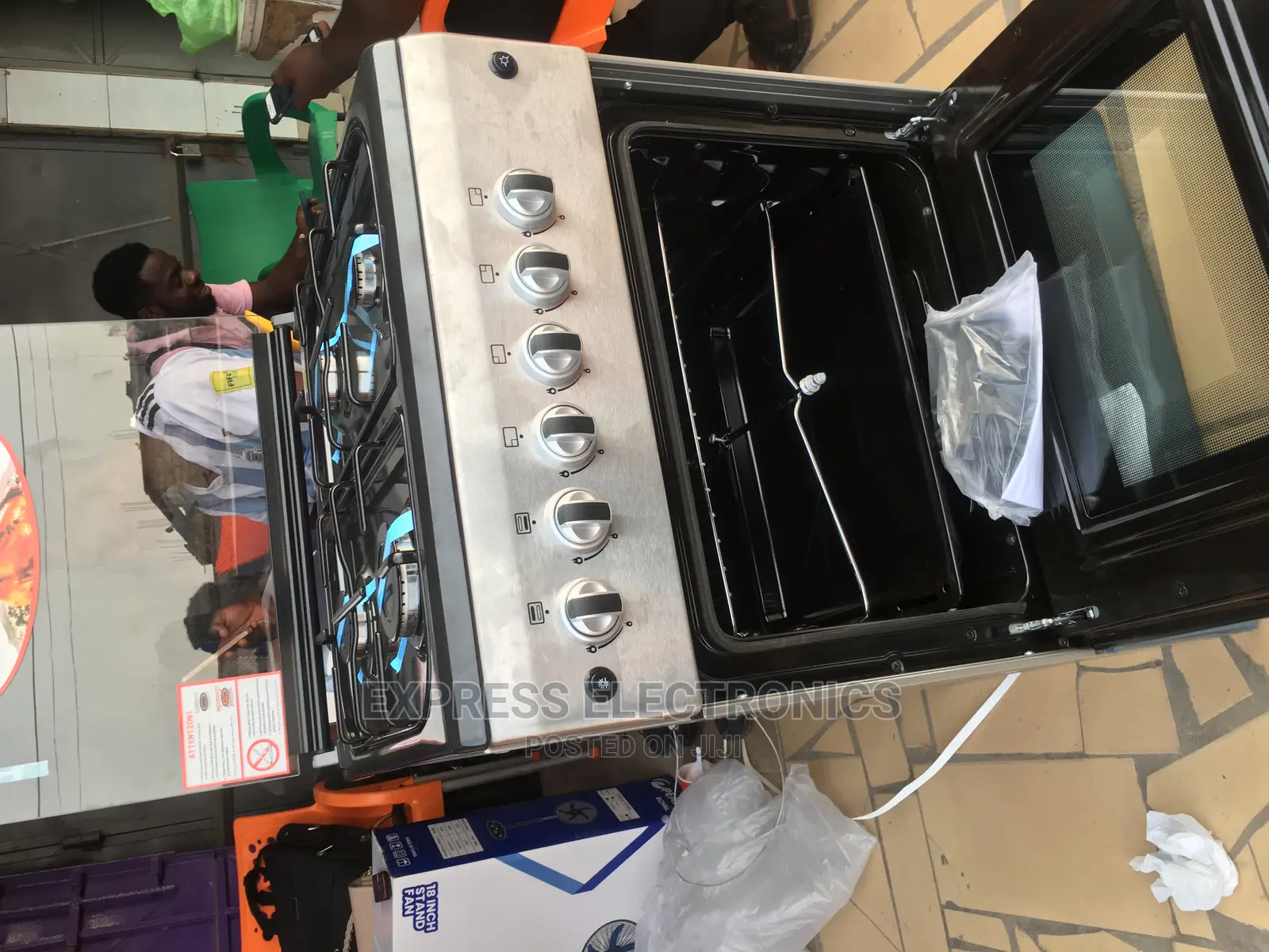 Authentic 60+60 Volcano Ferre 4BURNER Gas Grill
