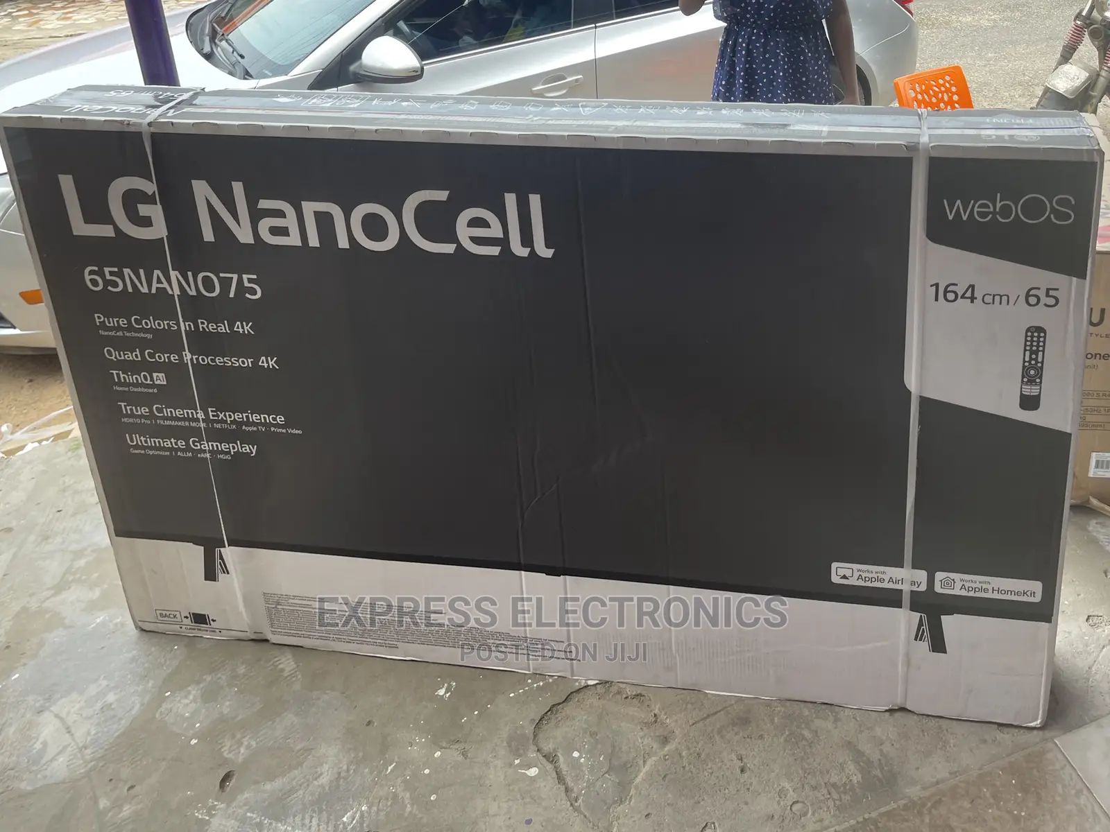 Authentic LG 65”NANO756 UHD Real Smart Friendly Budget Tv