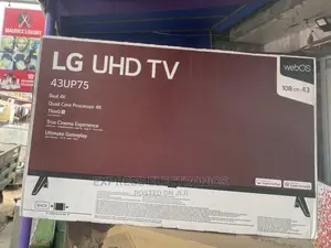 Authentic LG Smart 43”UP75003 UHD Friendly Budget Tv