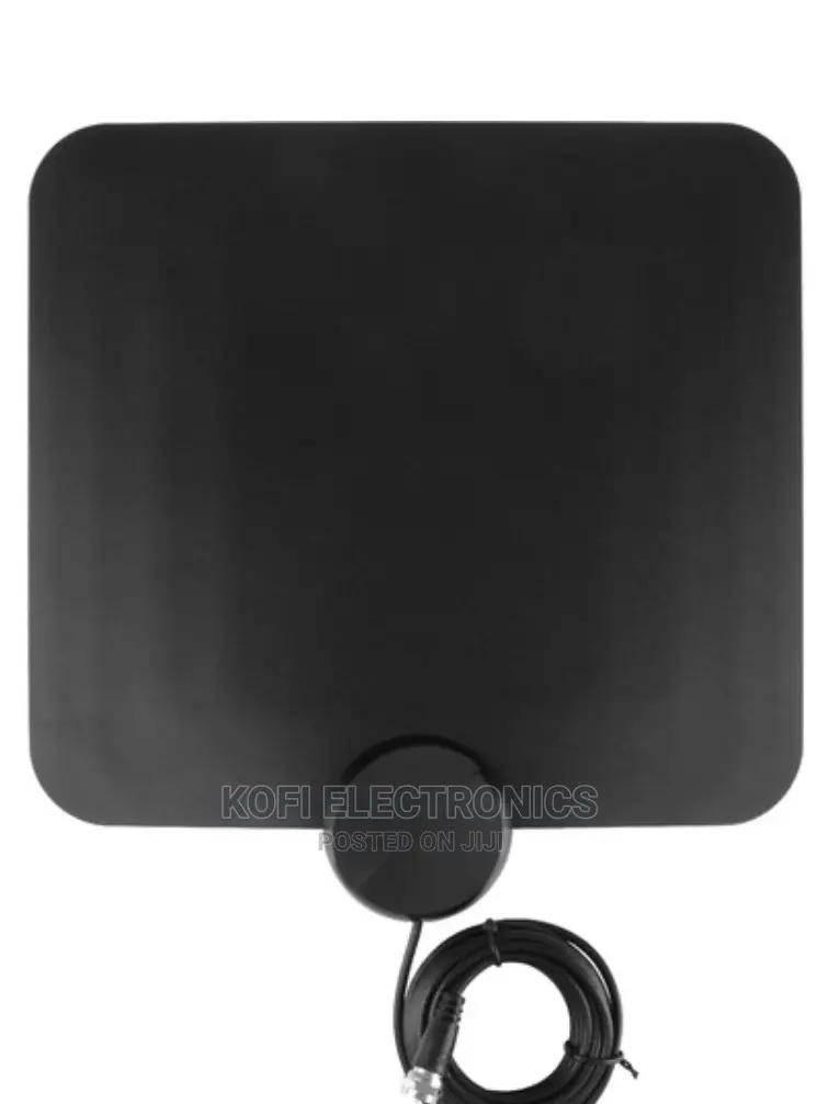Indoor Digital Antenna Connects to Your TV or Set-Top Box