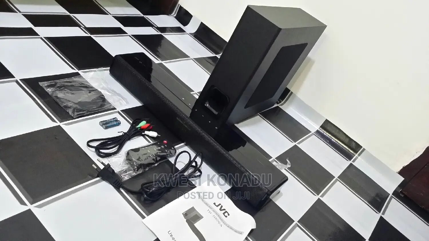 2026 JVC Short Th-N500a Soundbar With Wireless Subwoofer