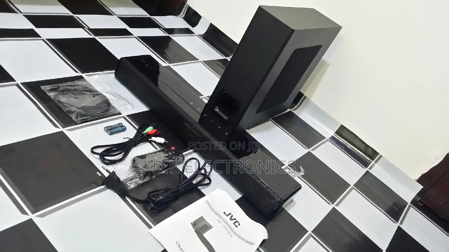 2026 JVC Short Th-N500a Soundbar With Wireless Subwoofer