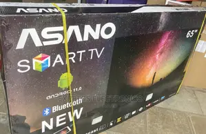 Authentic Miracast 65”UHD Android Asano Tv +Dstv