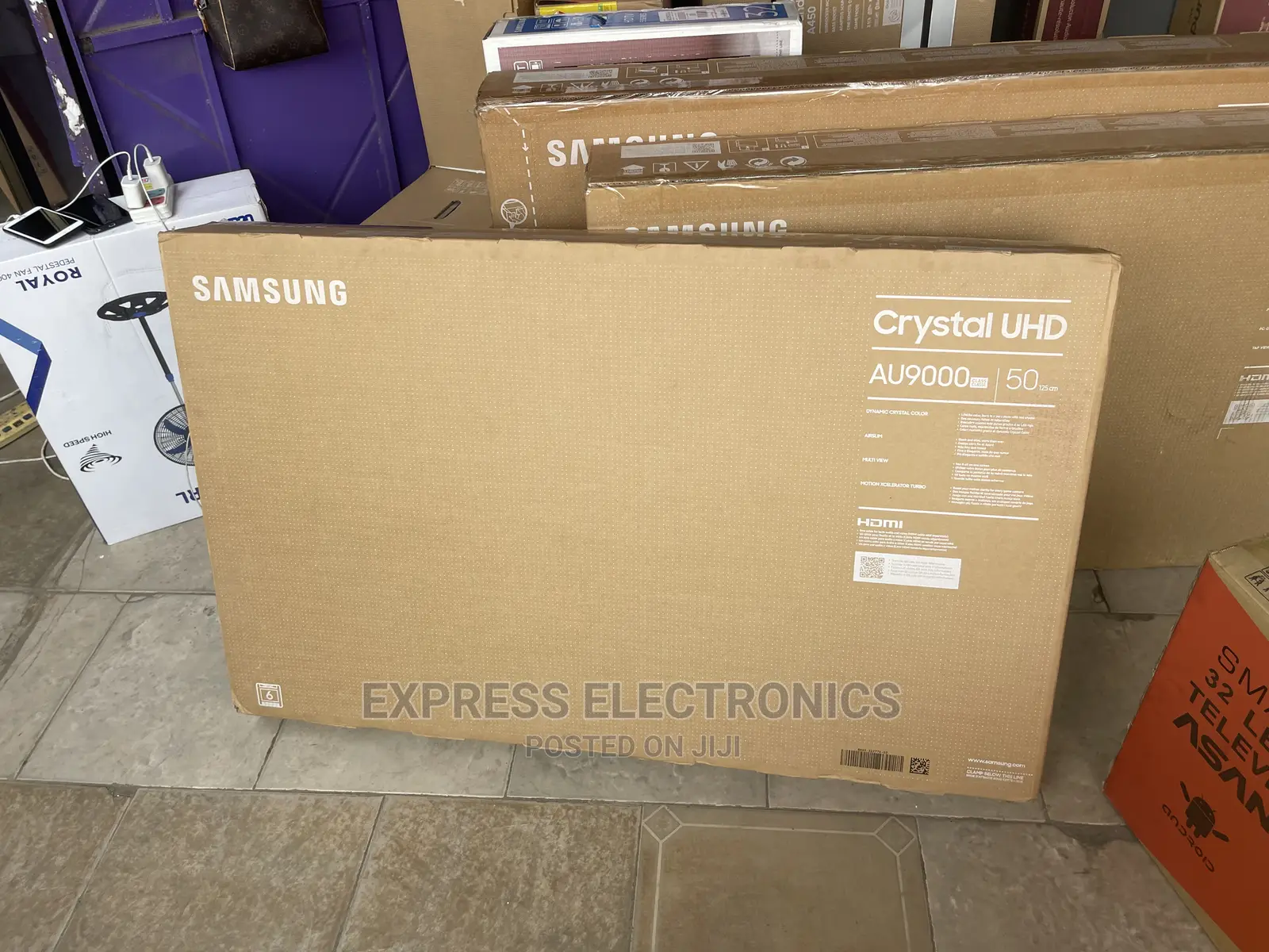Authentic 50”AU9000 UHD Samsung Tv (Dstv) Discount Offer