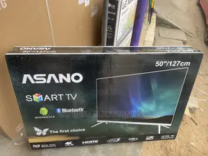 Authentic 50”Uhd Android Asano Discount Offer Tv (Dstv)