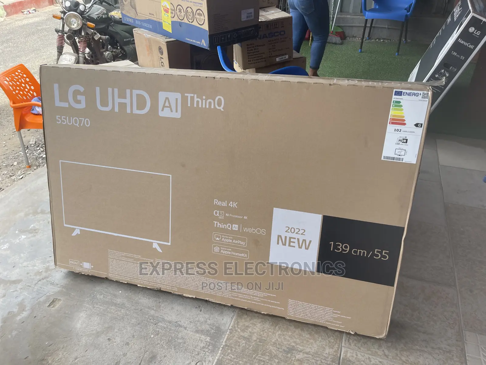 Authentic LG UHD Smart (Dstv) 55”UQ7000 Discount Offer Tv