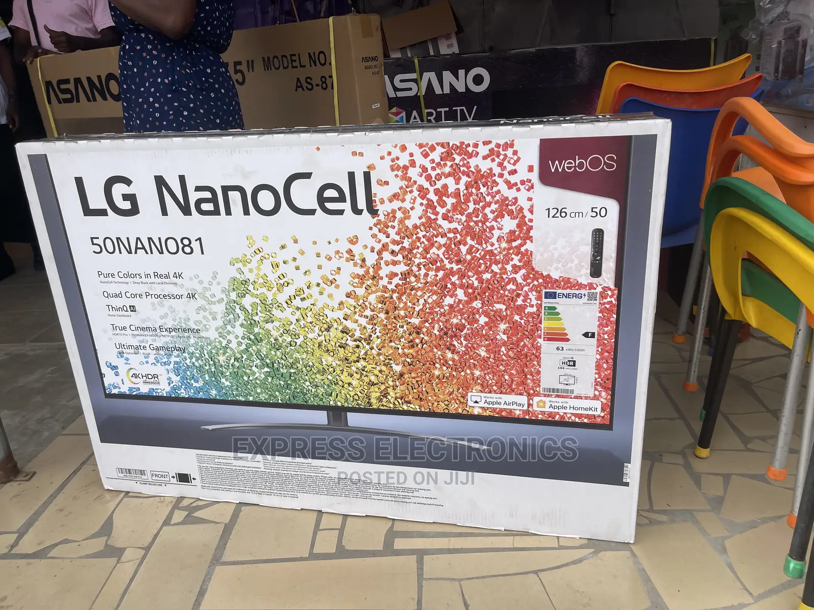 Authentic LG Nanocell 50”NANO813 UHD Smart Tv ( Dstv) Tv