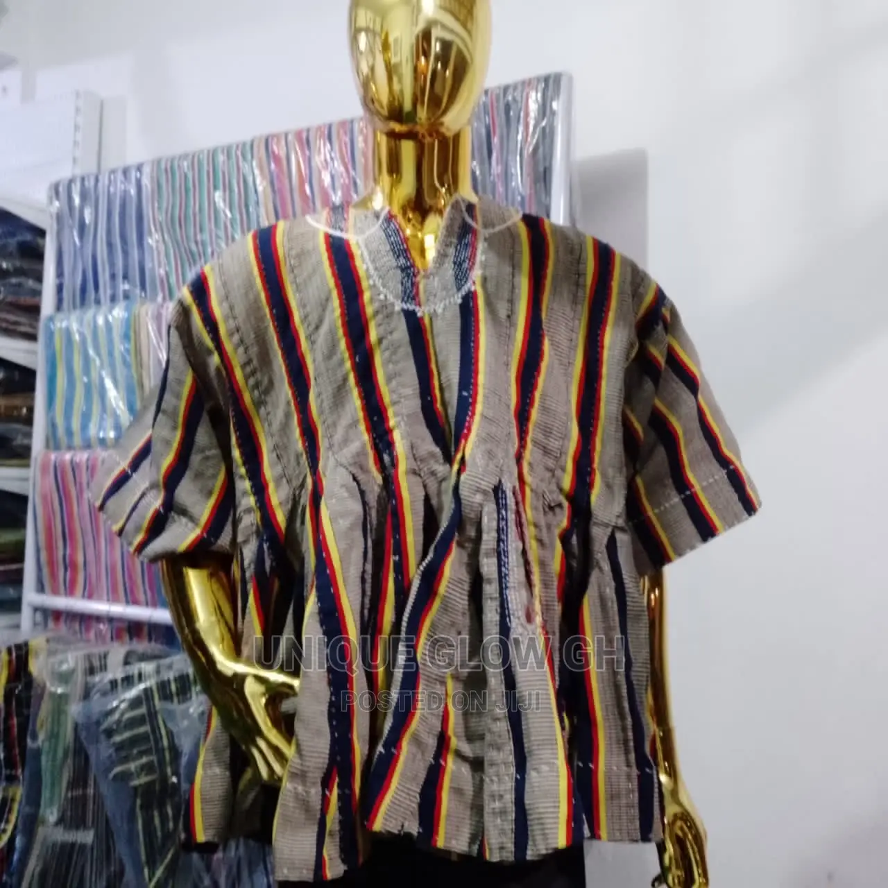 Ghanaian African Smocks Ladies Top Female Male Batakari
