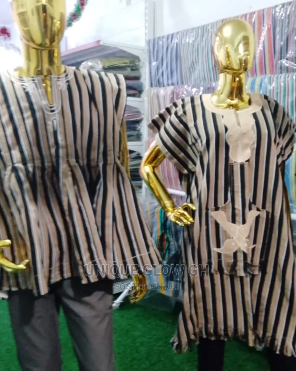 Ghanaian African Smocks Ladies Top Female Male Batakari
