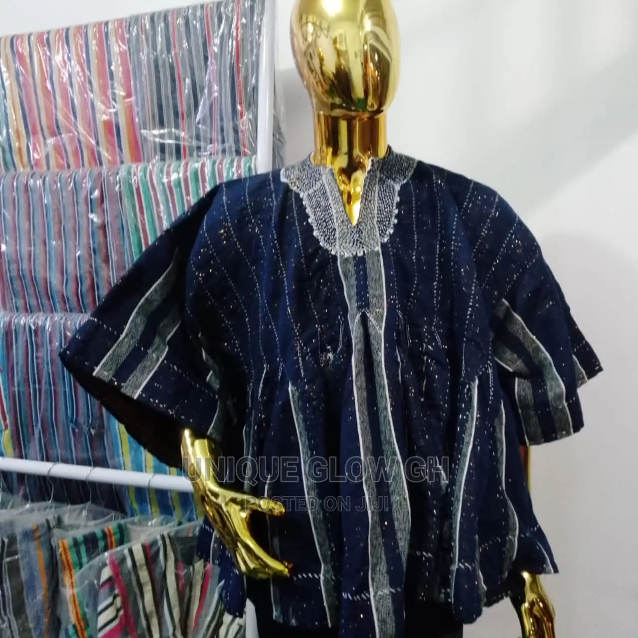 Ghanaian African Smocks Ladies Top Female Male Batakari