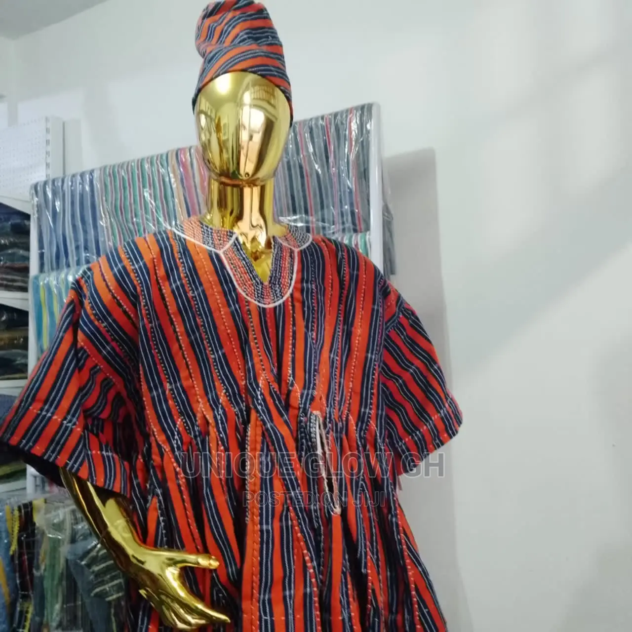 Ghanaian African Smocks Ladies Top Female Male Batakari