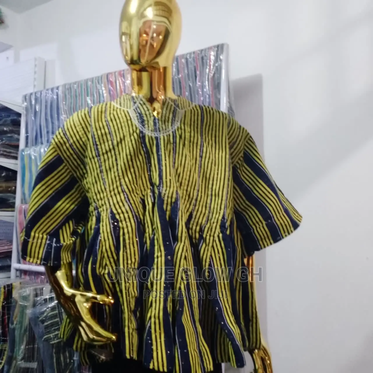 Ghanaian African Smocks Ladies Top Female Male Batakari