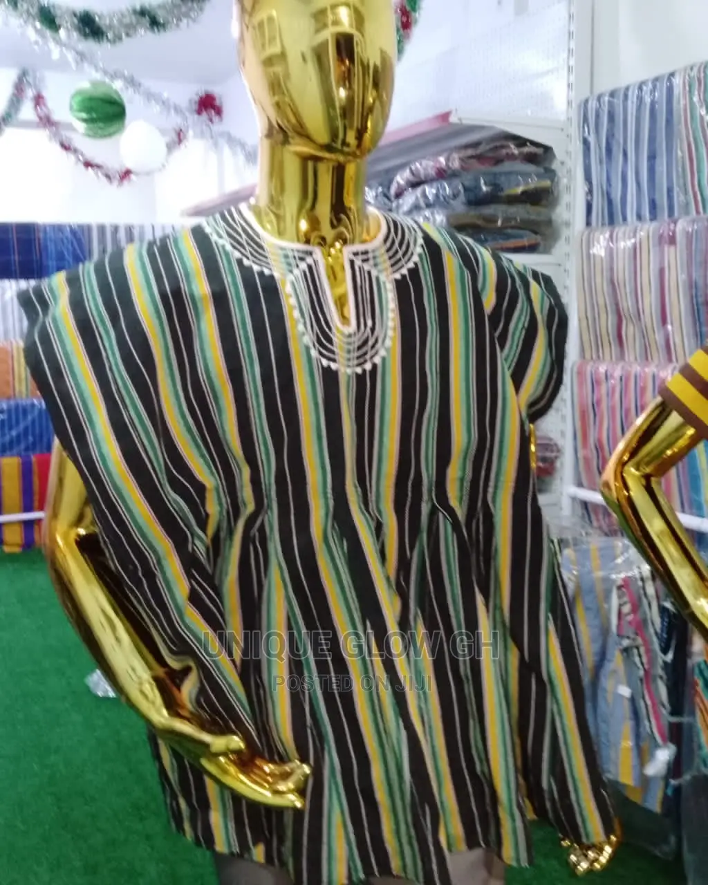 Ghanaian African Smocks Ladies Top Female Male Batakari
