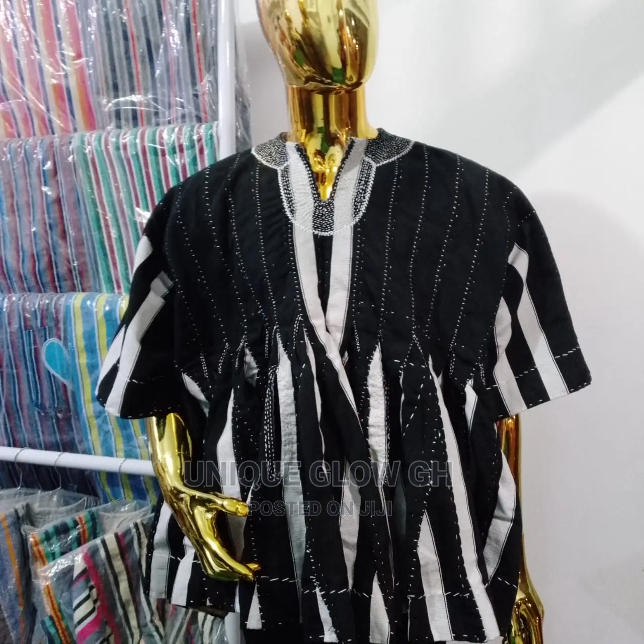 Ghanaian African Smocks Ladies Top Female Male Batakari