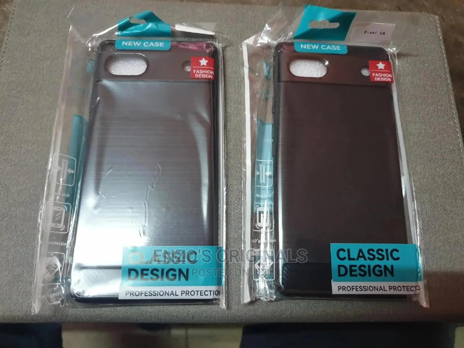 Google Pixel 6A Sleek Microfiber Protection Case
