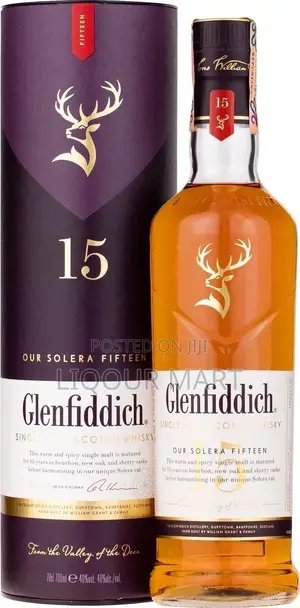 Glenfiddich 15 Years Old Single Malt Scotch Whisky 70cl