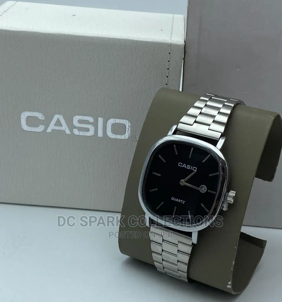 Classic Casio Stainless Steel Quartz Watch