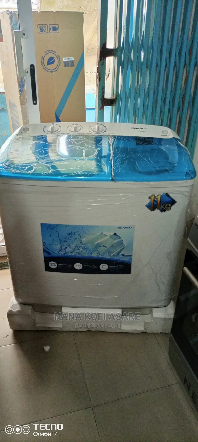 Nasco 11kg Semi Automatic Washing Machine