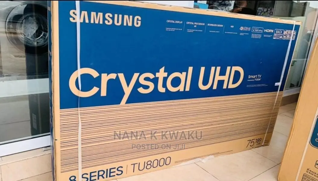 S8 Samsung 75inches Uhd Smart TV
