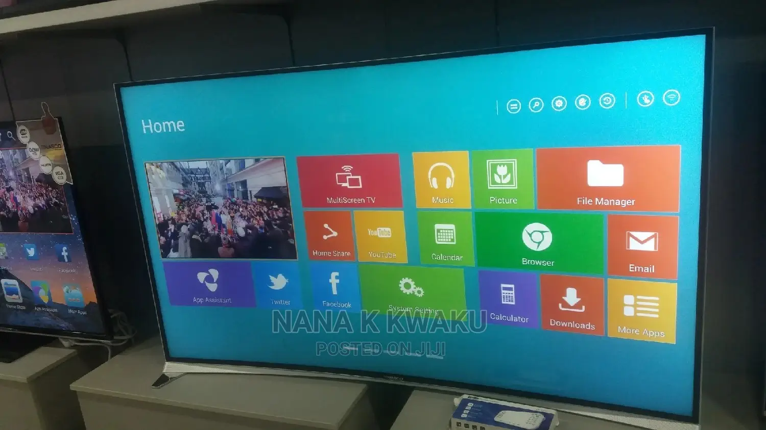 Nasco 65inches UHD Digital Tv