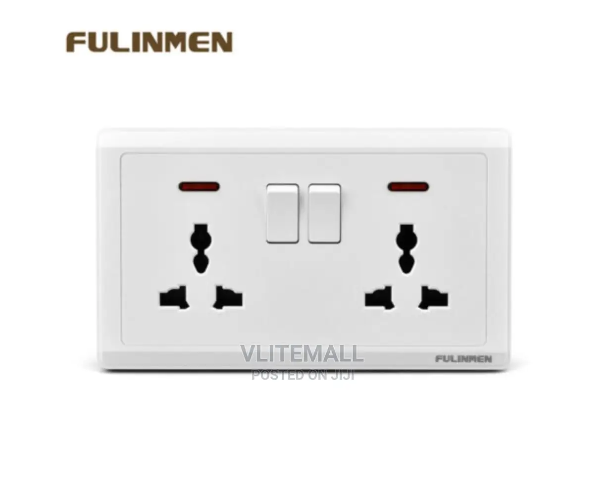 Fulinmen Double Multi Socket White