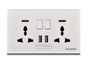 Fulinmen Double Multi Socket With USB