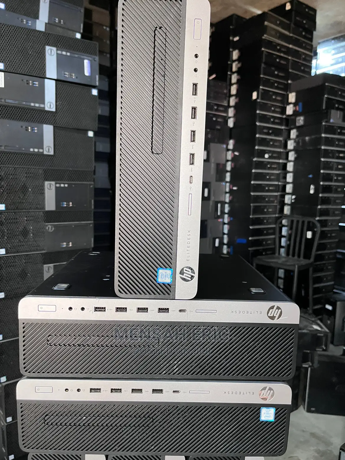 Desktop Computer HP EliteDesk 800 G4 8GB Intel Core i5 HDD+SSD 500GB