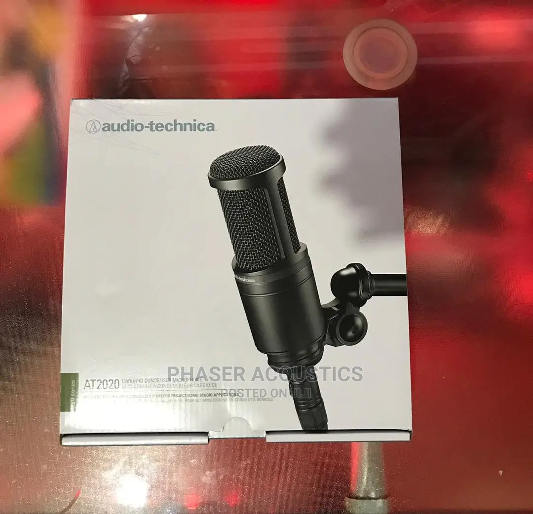 Audio Technica At2020 Studio Condenser Microphone