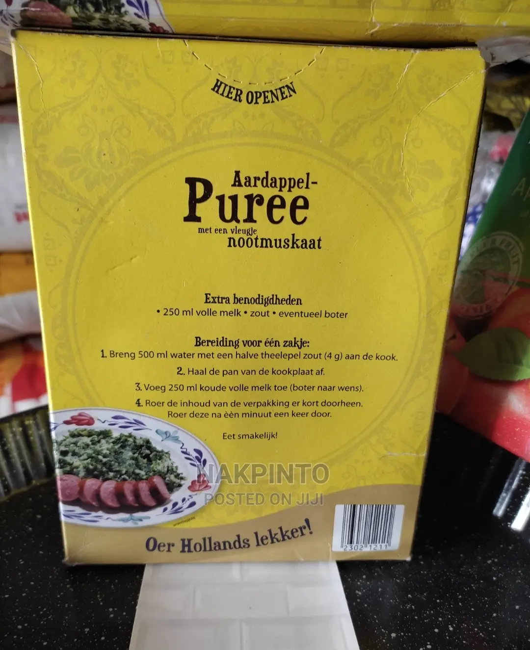 Mashed Potatoes ( Potato Starch )
