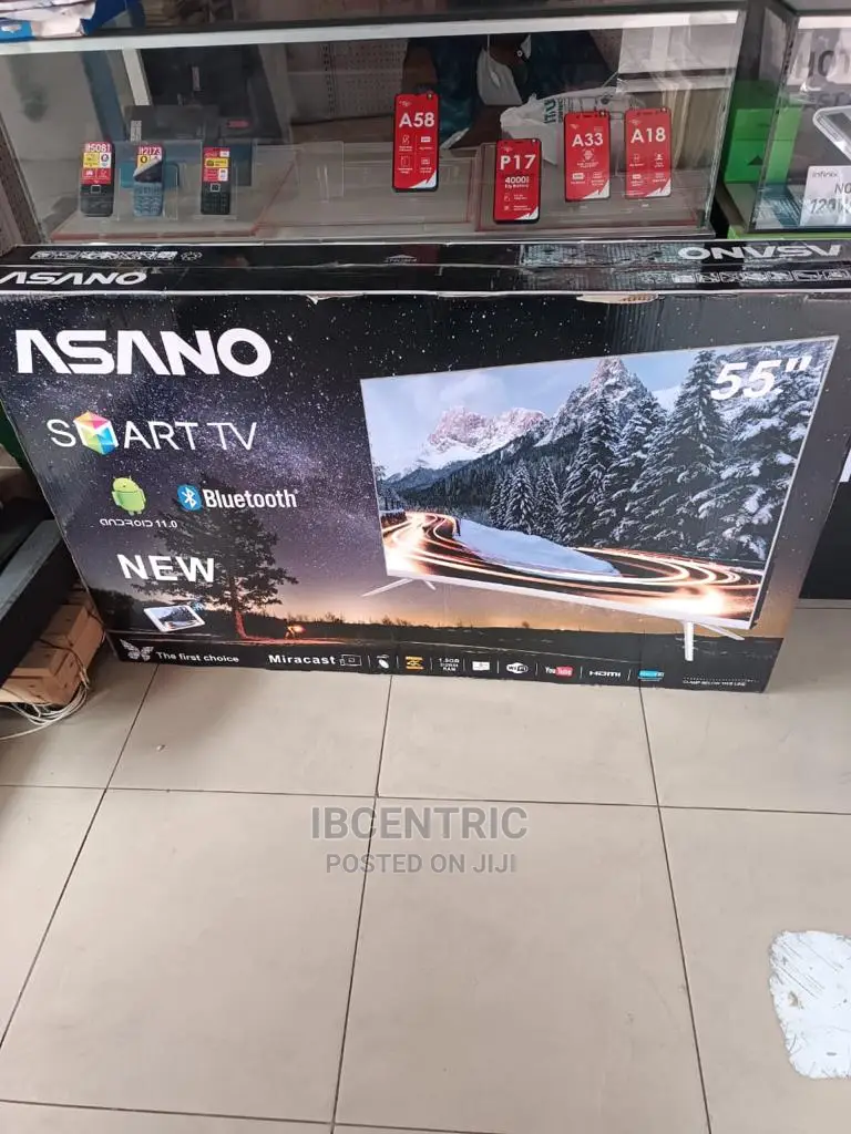 Asano-55" UHD Smart Satellite Tv