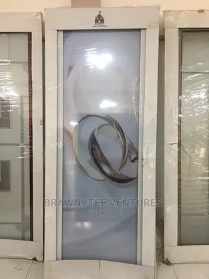 Double Glass Bathroom Doors