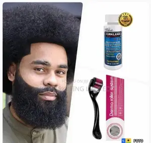 Kirkland Minoxidil and Derma for Faster Hair Growth