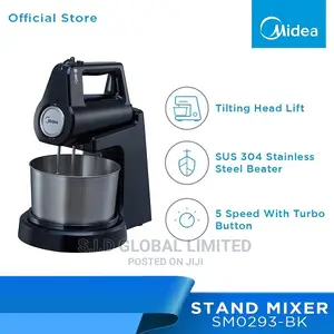 Midea Hm0293a 2litre Stand Mixer