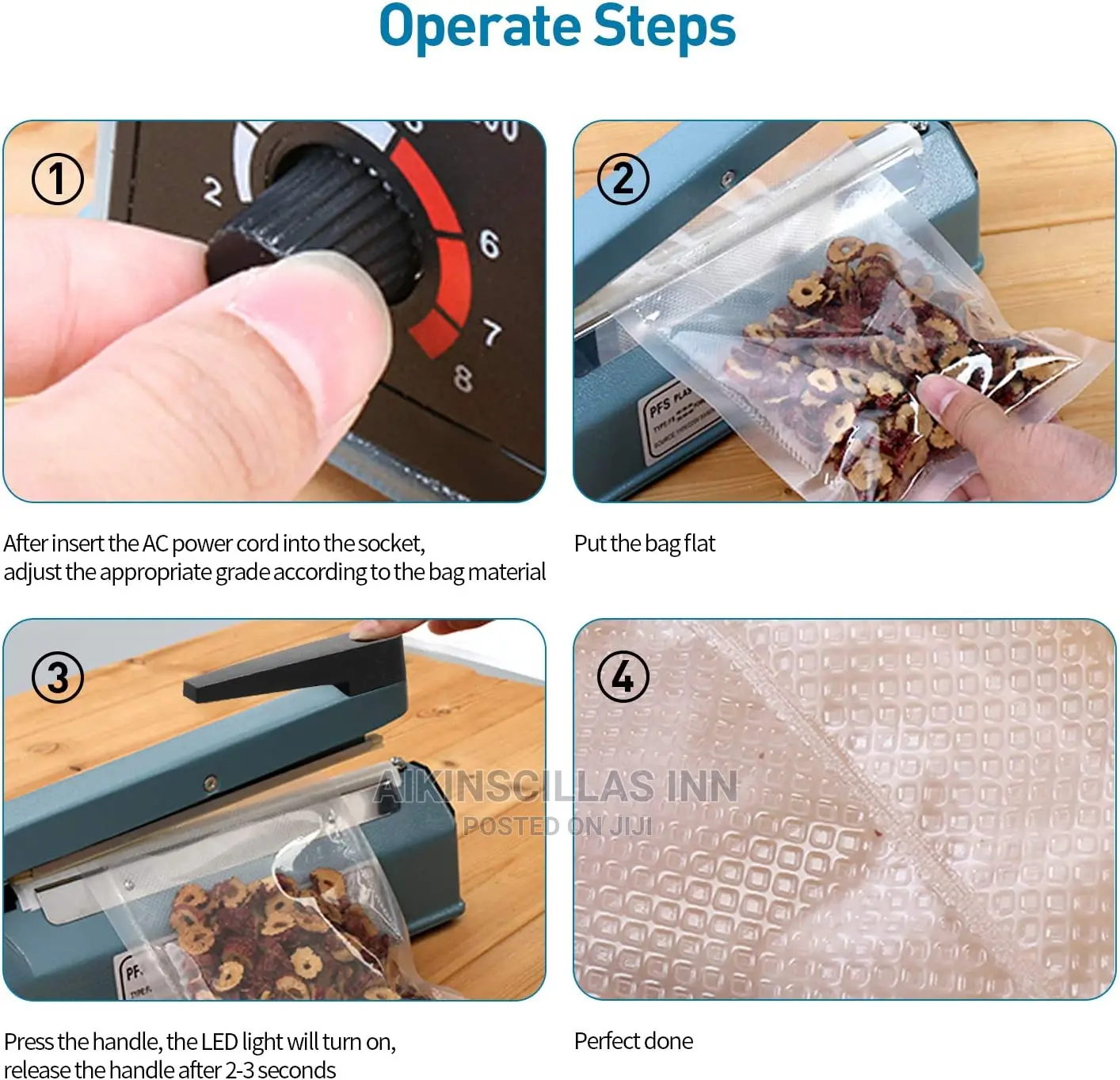 400mm Impulse Rubber Sealer