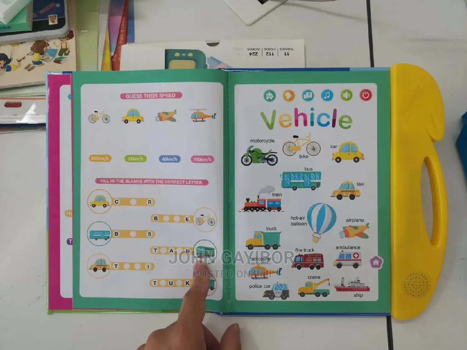 Self Learning E-book For Pre-school Kids