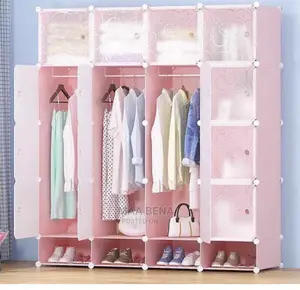 Plastic Wardrope 16 Cubicles
