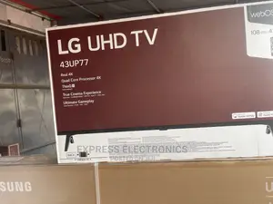 Long Lasting Lg 43”UHD Smart Tv (Dstv) Tv Best Deal
