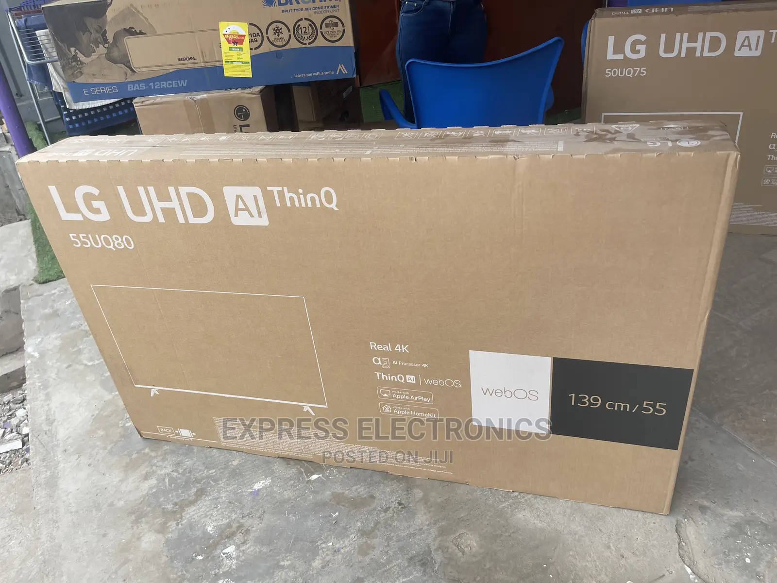 Uhd Lg 55”Up80003 Smart Tv Long Lasting Friendly Budget
