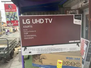LG Long Lasting 43”Up75 UHD 4k Experience Smart (Dstv)
