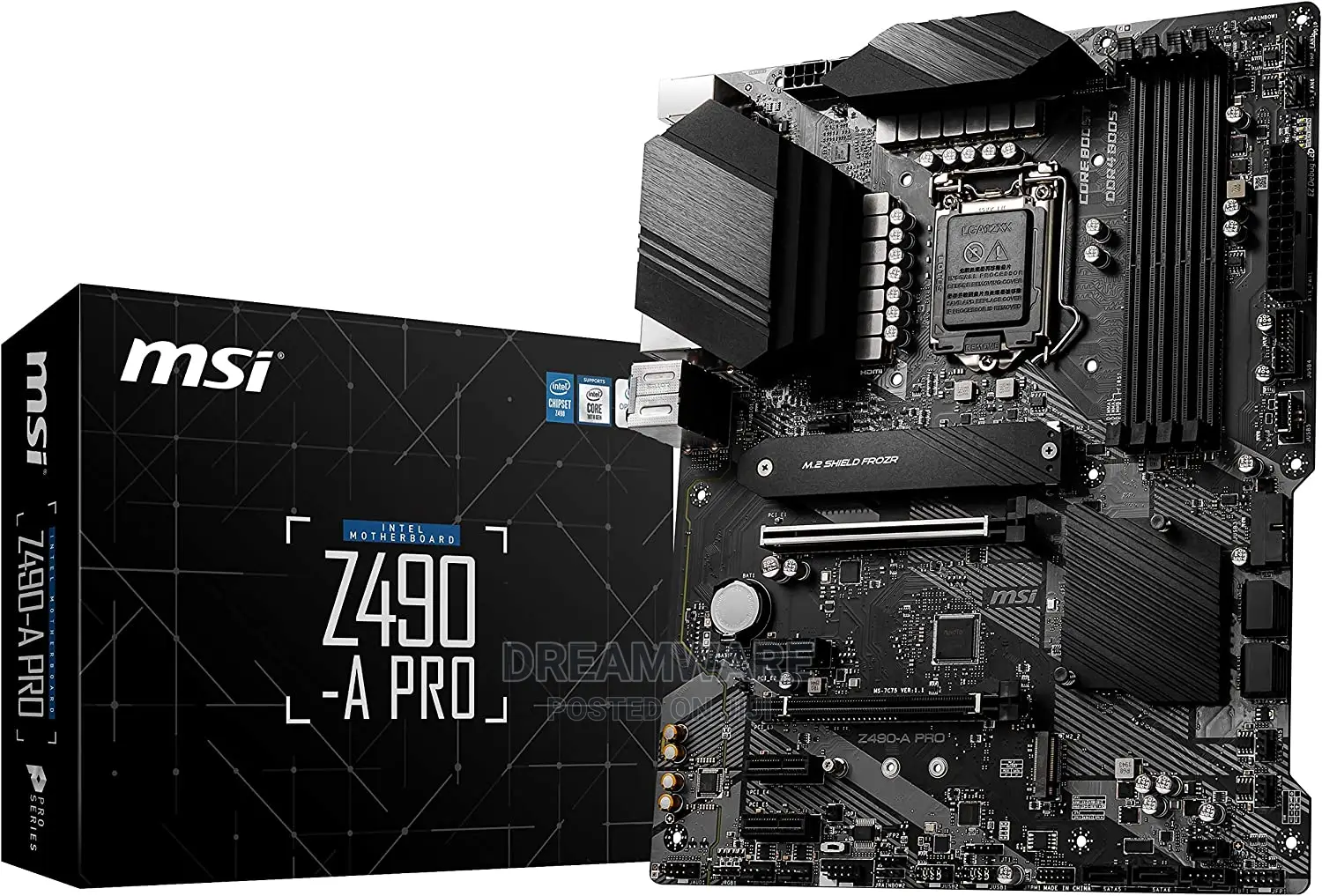 Msi Z490-a Pro Board and 10th Gen Core I5 Processor