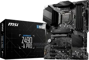 Msi Z490-a Pro Board and 10th Gen Core I5 Processor