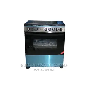 Midea Gas Cooker With 5 Burner 30amg5g027-Silver