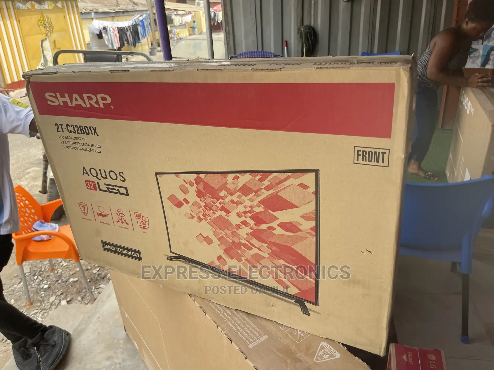 Sharp Hd Digital Clear Picture Quality 32”Satellite Tv