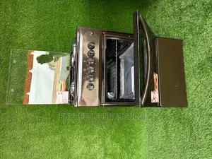 Brown~Volcano 4burner Gas Stove With Oven Cooker