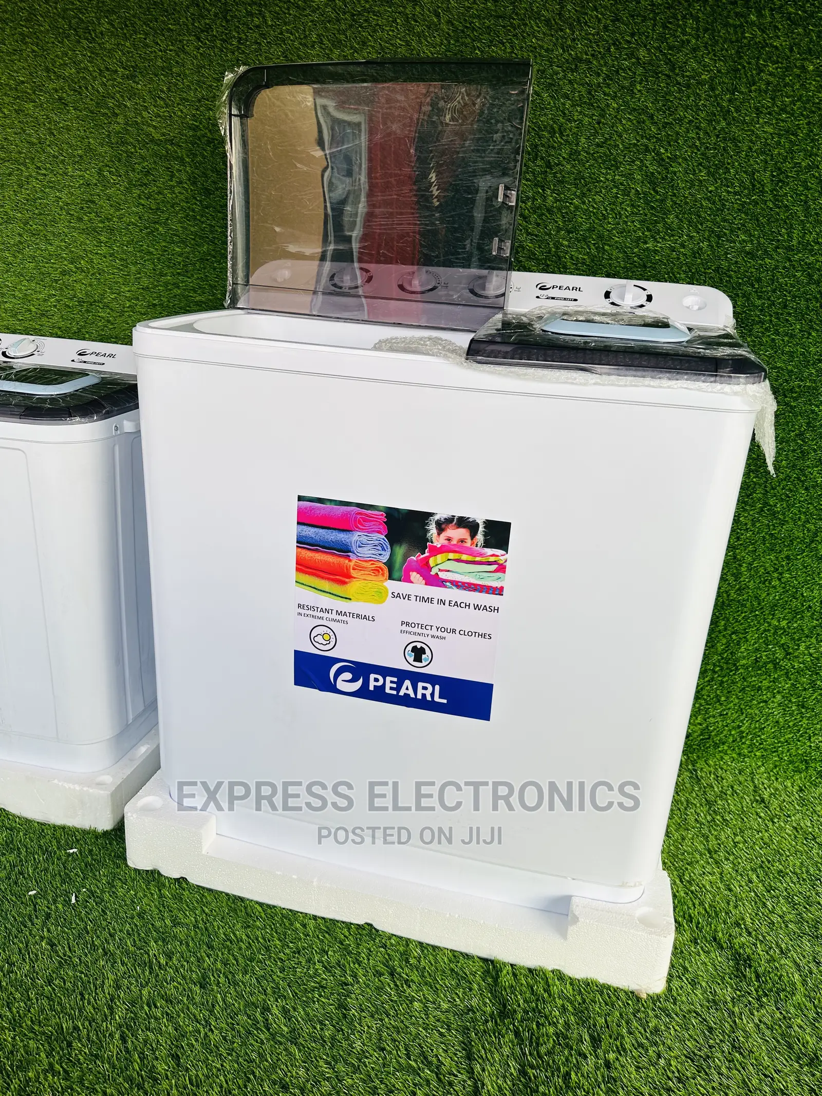 Spacious New Pearl 12KG Semi Auto Twin Tub Washing Machine