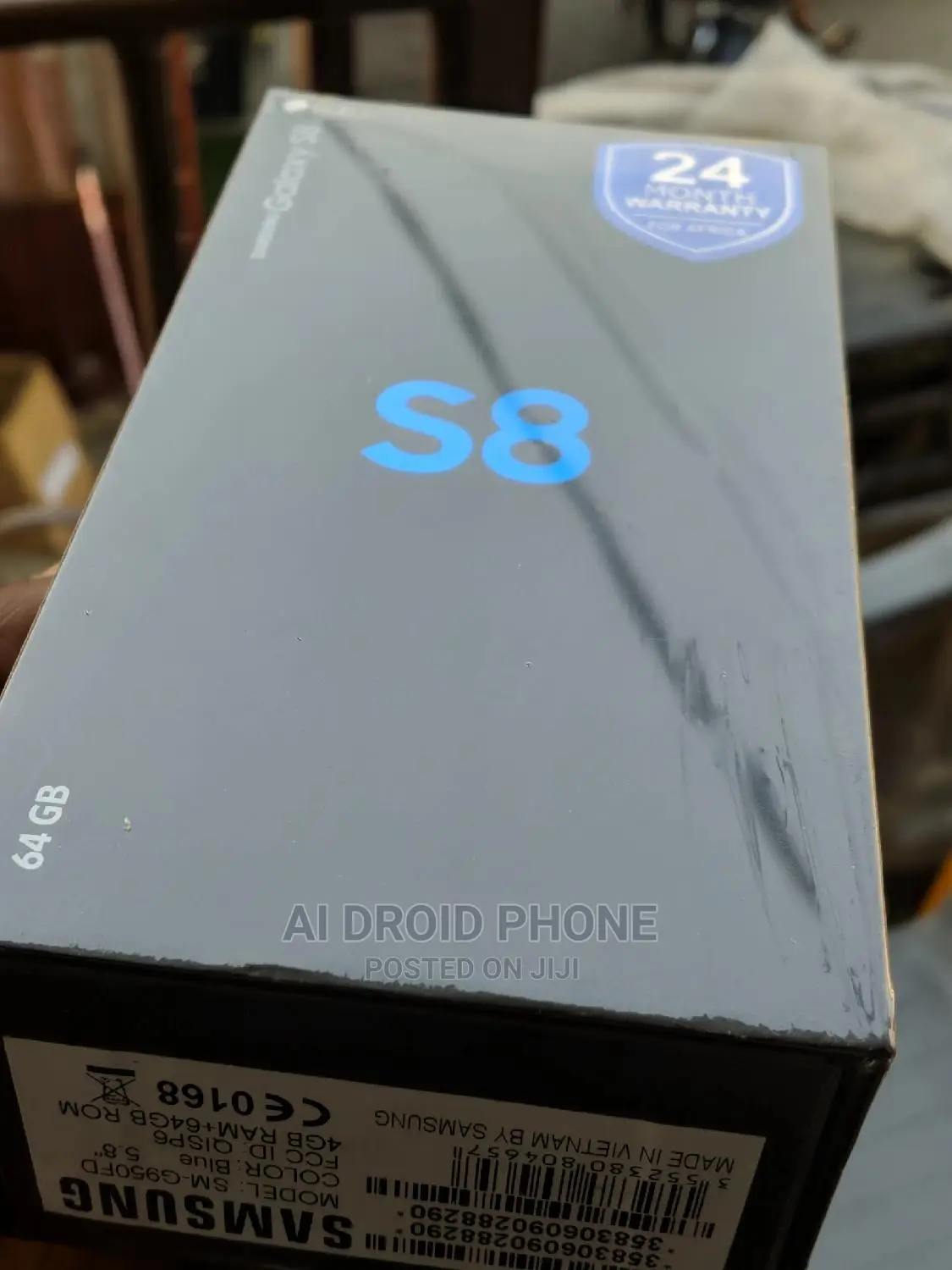 New Samsung Galaxy S8 64 GB Blue